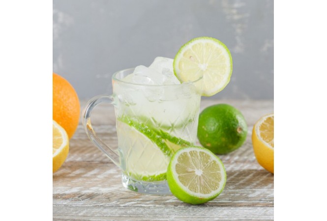 Lime Soda Water